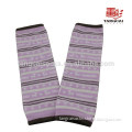LW-26 Light Purple Knitted Wool Pattern Breathable legwarmers products